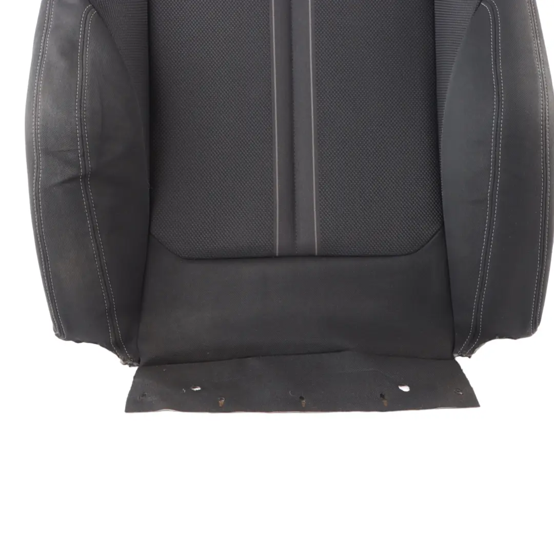 BMW F20 F30 LCI M Sport Backrest Fabric Anthrazit Akzent Grau Front Right O/S - SKU 7392458 - Part number 7392458