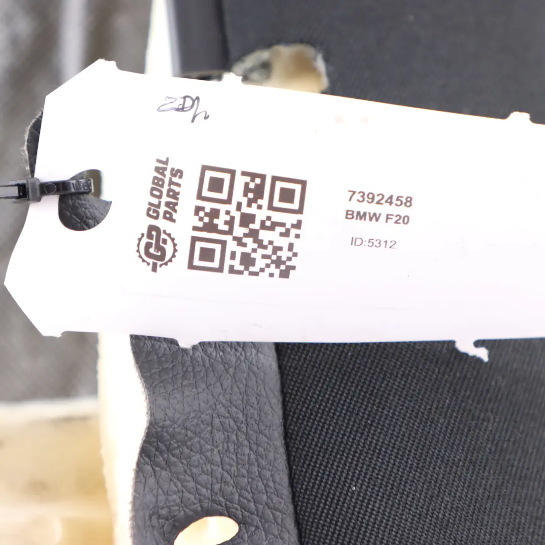 Backrest Fabric Anthrazit Akzent Grau Front Right O/S to BMW F20 F30 LCI M Sport with Part number 7392458 BMW F20 F30 LCI M Sport Backrest Fabric Anthrazit Akzent Grau Front Right O/S - SKU 7392458 - Part number 7392458