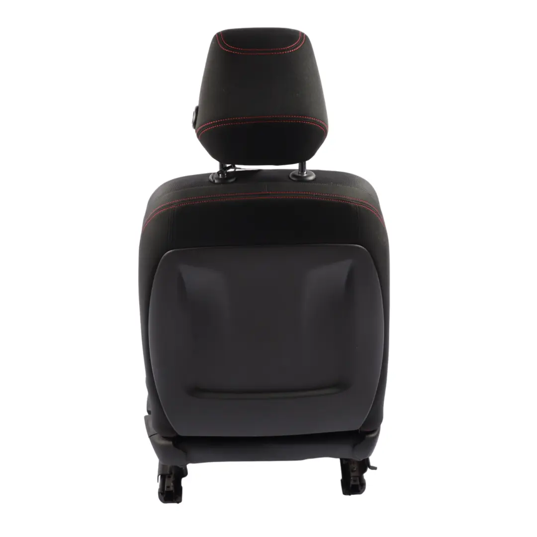 Front Seat Sport Left N/S Heated Fabric Cloth Anthracite Red BMW F30 LCI - SKU 7392459-2 - Part number 7392459