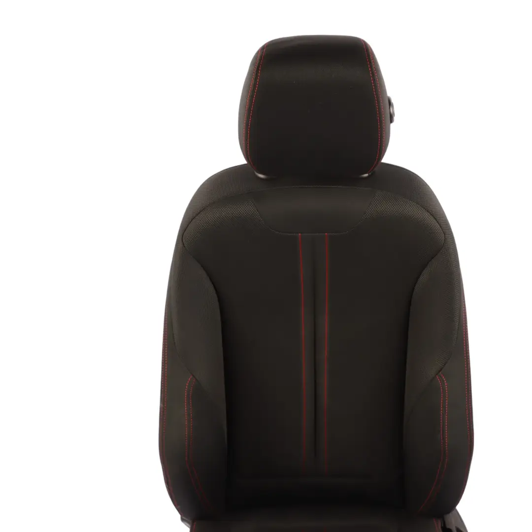Front Seat Sport Left N/S Heated Fabric Cloth Anthracite Red to BMW F30 LCI with Part number 7392459 BMW F30 LCI Front Seat Sport Left N/S Heated Fabric Cloth Anthracite Red - SKU 7392459-2 - Part number 7392459