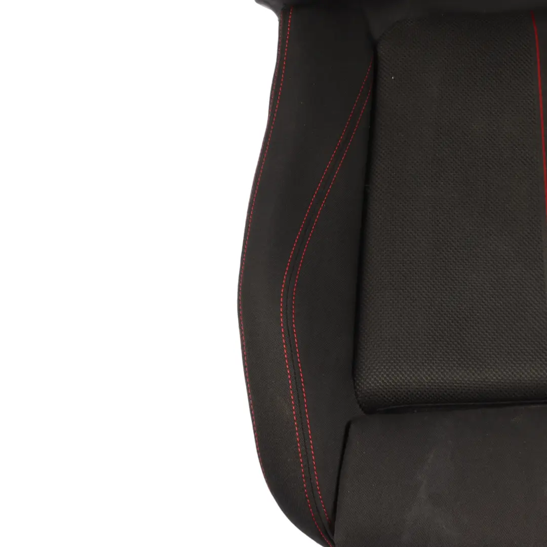 Front Seat Sport Left N/S Heated Fabric Cloth Anthracite Red BMW F30 LCI - SKU 7392459-2 - Part number 7392459