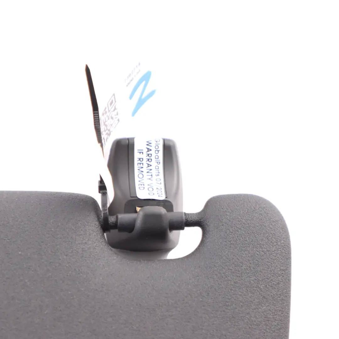 Sonnen Blende Spiegel Verkleidung Rechts Schwarz für Mini Clubman F54 mit Teilenummer 7392714 Mini Clubman F54 Sonnen Blende Spiegel Verkleidung Rechts Schwarz - SKU 7392714 - Teilenummer 7392714