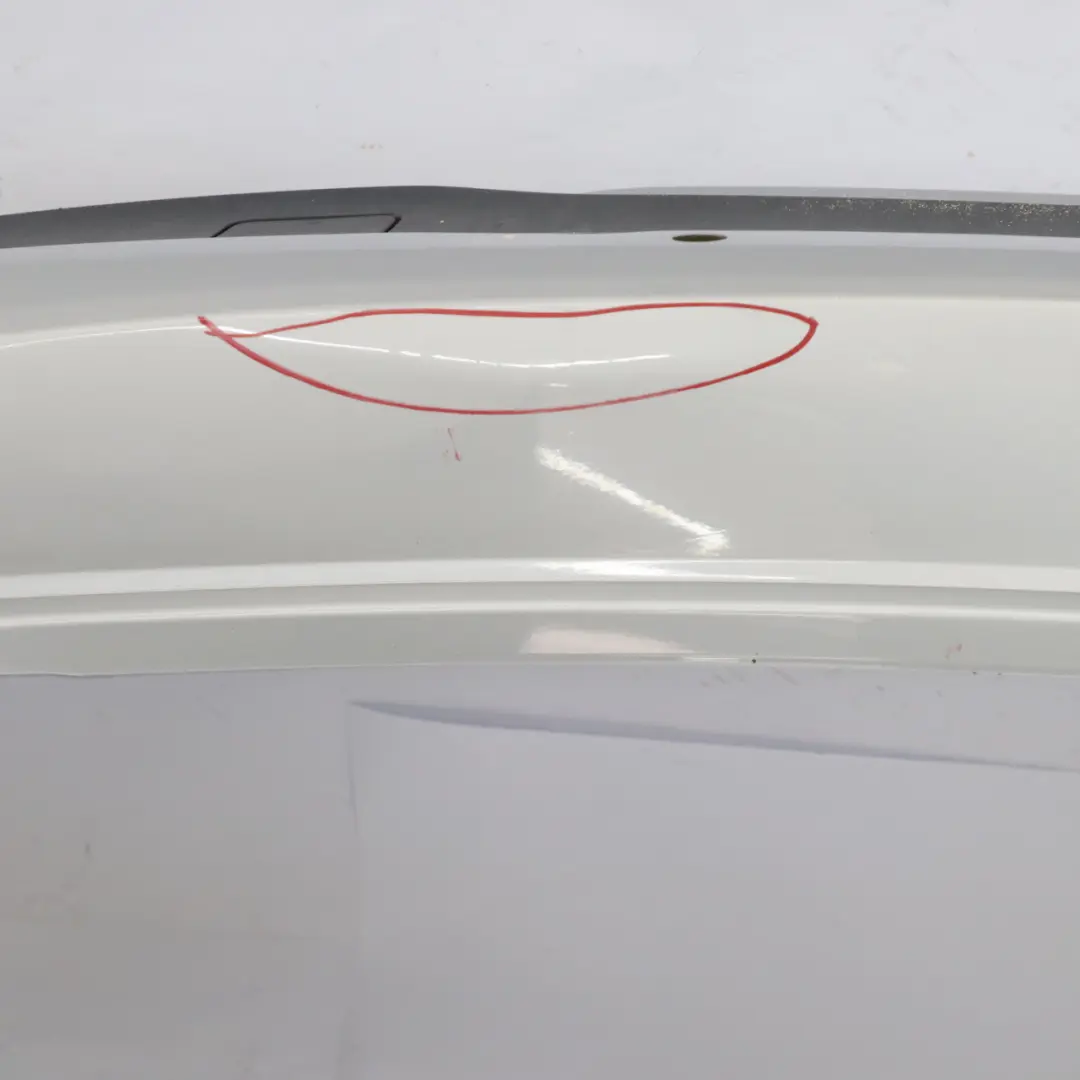 Bumper BMW X3 F25 Trim Panel Cover PDC Glacier Silver Metallic - A83 to Rear with Part number 7392992 Rear Bumper BMW X3 F25 Trim Panel Cover PDC Glacier Silver Metallic - A83 - SKU 7392992-GSB - Part number 7392992