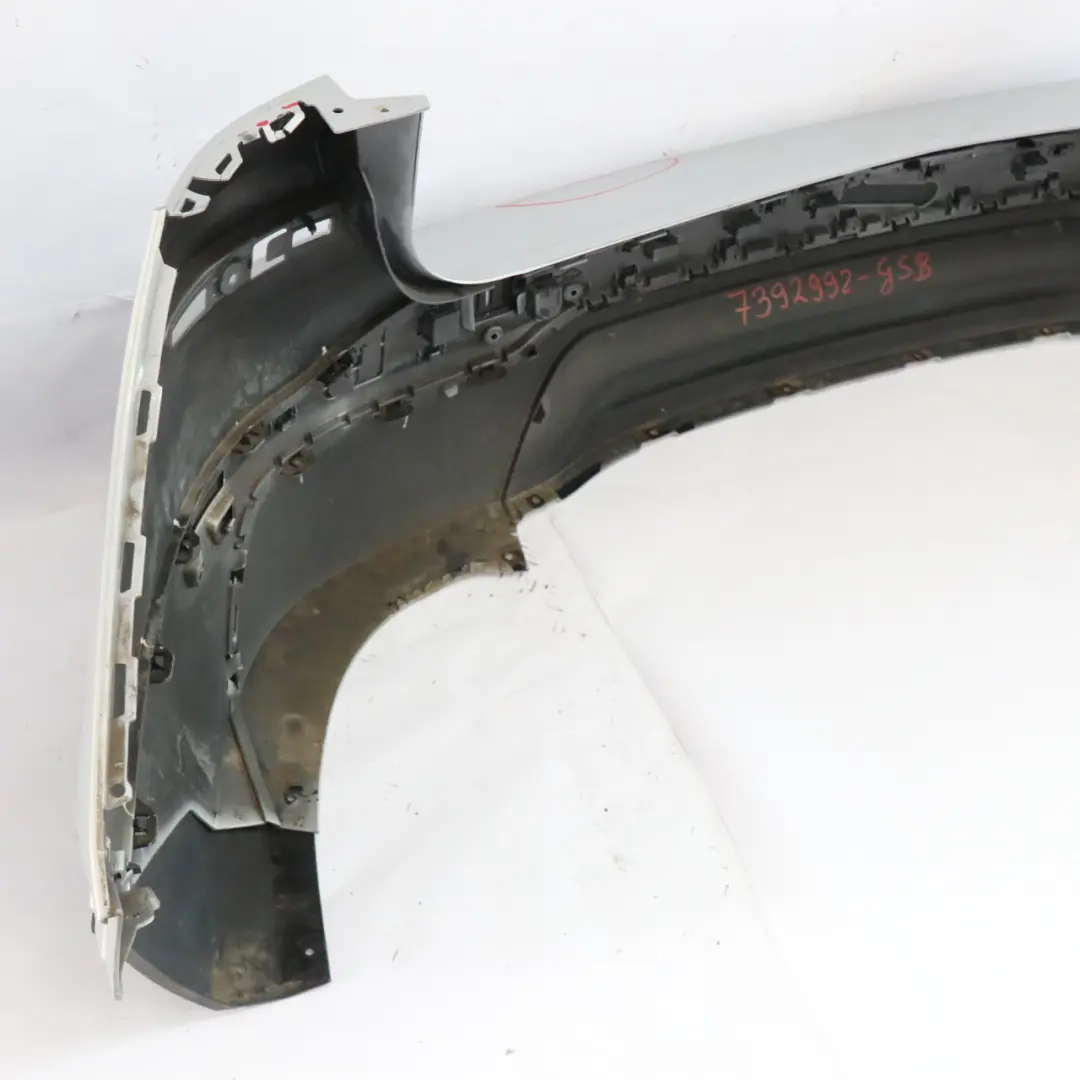 Zderzak Tylny PDC Glacier Silver Srebrny Metalik - A83 do BMW X3 F25 o numerze 7392992 BMW X3 F25 Zderzak Tylny PDC Glacier Silver Srebrny Metalik - A83 - SKU 7392992-GSB - Numer Części 7392992