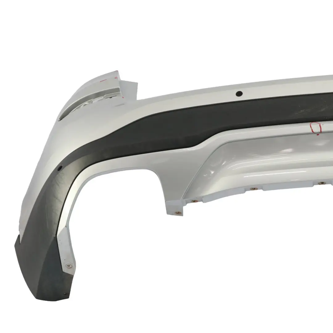 Bumper BMW X3 F25 Trim Panel Cover PDC Glacier Silver Metallic - A83 to Rear with Part number 7392992 Rear Bumper BMW X3 F25 Trim Panel Cover PDC Glacier Silver Metallic - A83 - SKU 7392992-GSB - Part number 7392992