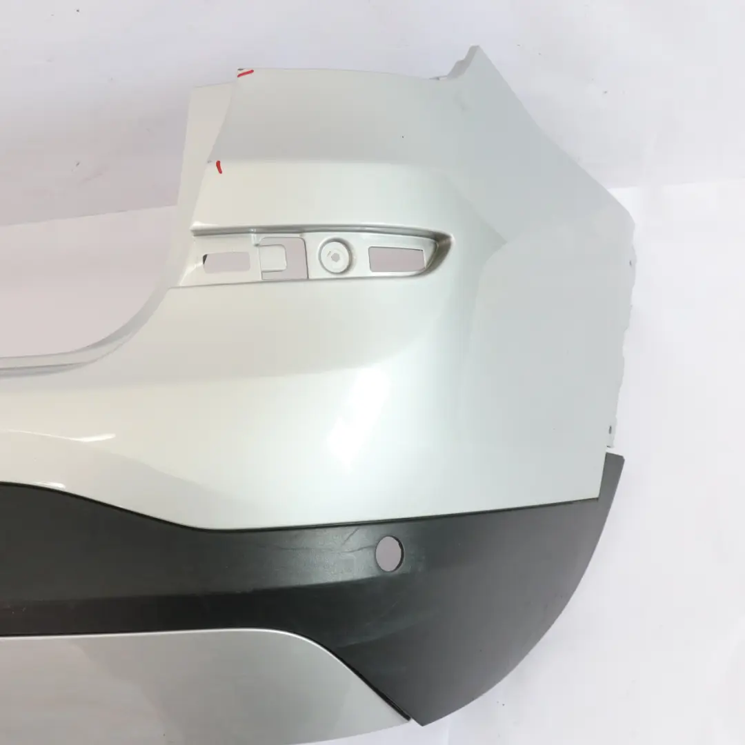 Bumper BMW X3 F25 Trim Panel Cover PDC Glacier Silver Metallic - A83 to Rear with Part number 7392992 Rear Bumper BMW X3 F25 Trim Panel Cover PDC Glacier Silver Metallic - A83 - SKU 7392992-GSB - Part number 7392992