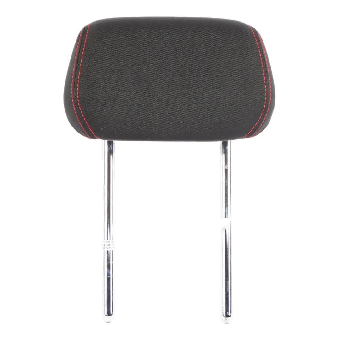 Seat Headrest BMW F20 F30 LCI Rear Left Right N/O/S Head Rest Cloth Black Red - SKU 7393627 - Part number 7393627
