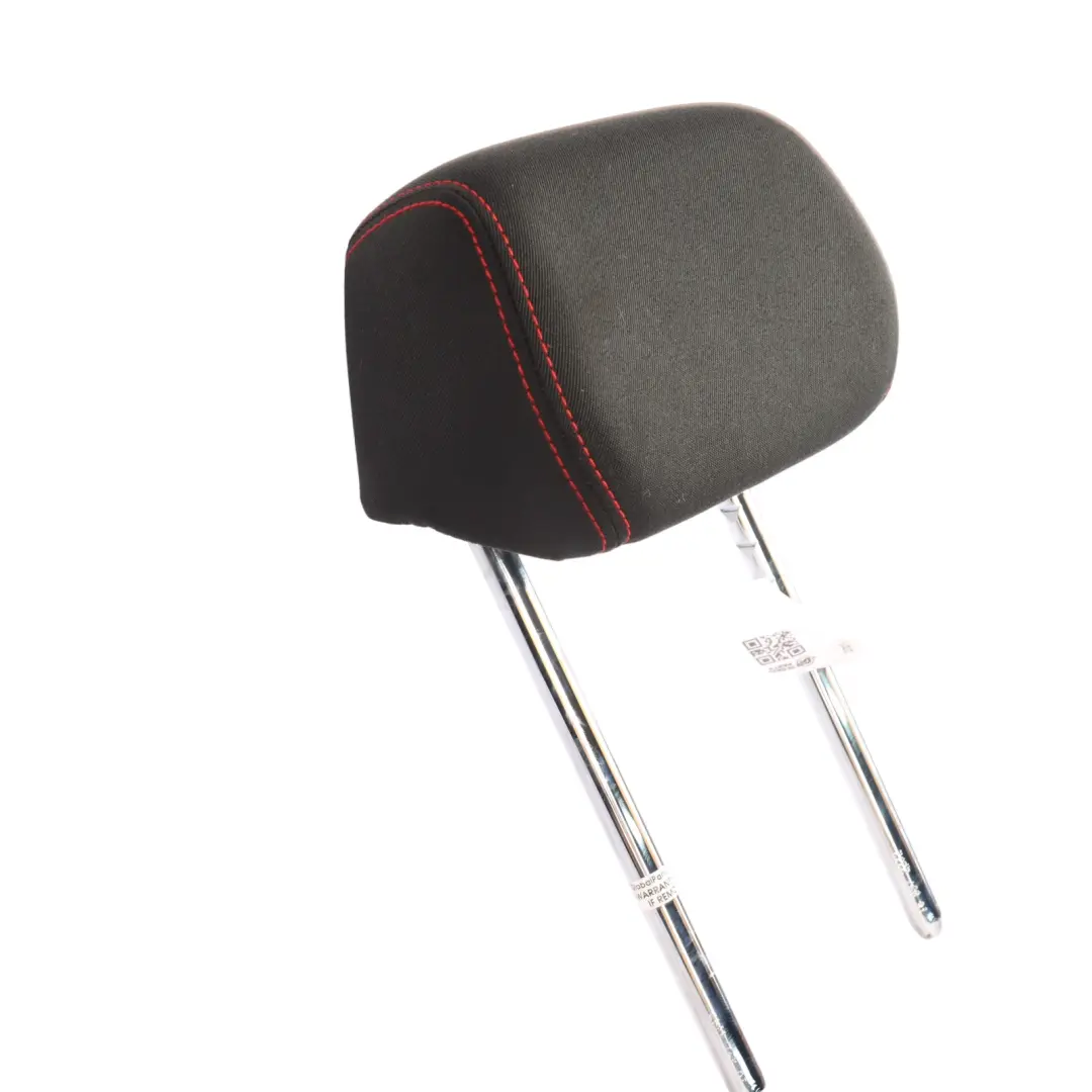 Seat Headrest BMW F20 F30 LCI Rear Left Right N/O/S Head Rest Cloth Black Red - SKU 7393627 - Part number 7393627