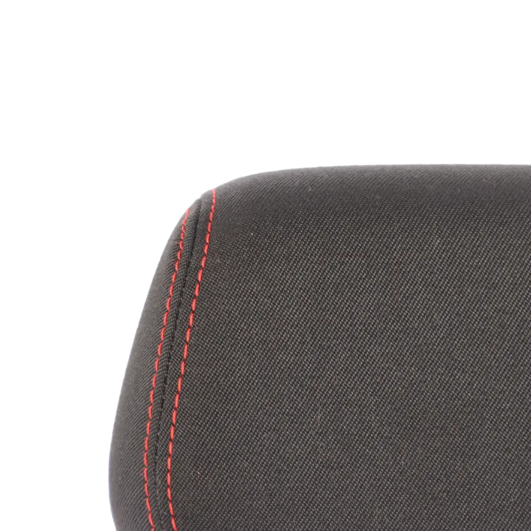 Headrest BMW F20 F30 LCI Rear Left Right N/O/S Head Rest Cloth Black Red to Seat with Part number 7393627 Seat Headrest BMW F20 F30 LCI Rear Left Right N/O/S Head Rest Cloth Black Red - SKU 7393627 - Part number 7393627