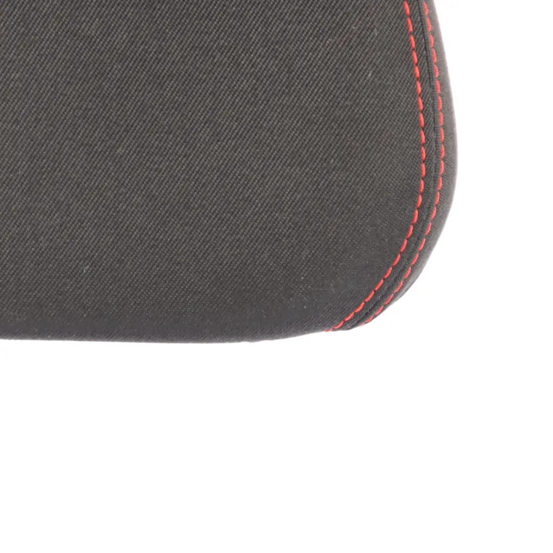 Seat Headrest BMW F20 F30 LCI Rear Left Right N/O/S Head Rest Cloth Black Red - SKU 7393627 - Part number 7393627
