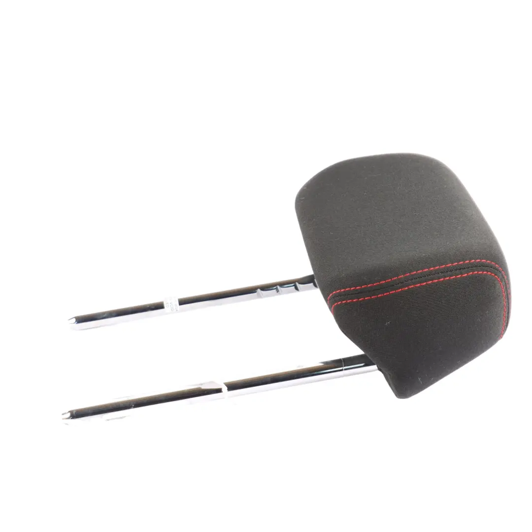Seat Headrest BMW F20 F30 LCI Rear Left Right N/O/S Head Rest Cloth Black Red - SKU 7393627 - Part number 7393627