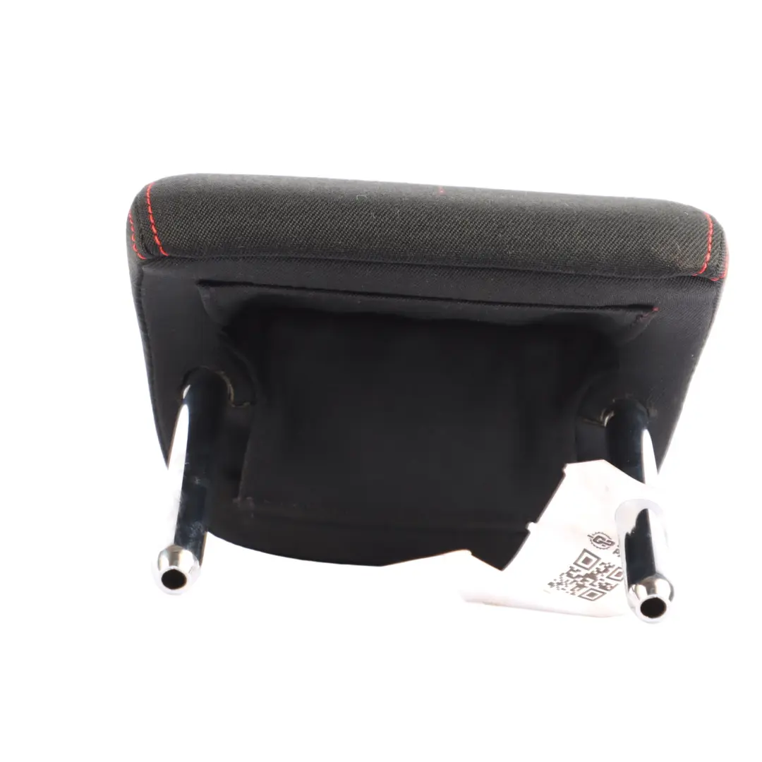 Zagłówek Fotela Środkowego Tył Materiał Czarny Czerwony do BMW F20 F30 LCI o numerze 7393635 BMW F20 F30 LCI Zagłówek Fotela Środkowego Tył Materiał Czarny Czerwony - SKU 7393635 - Numer Części 7393635