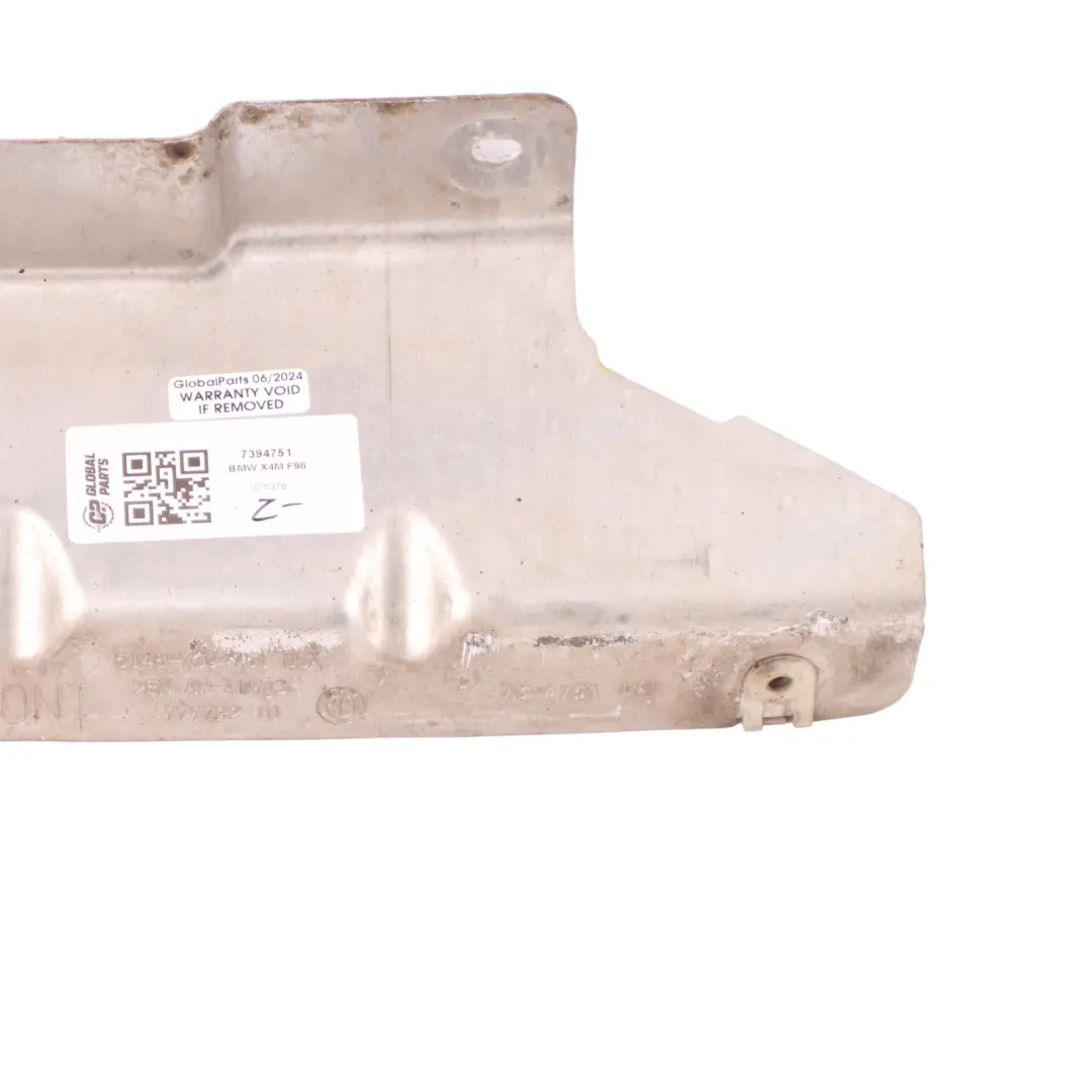  Isolamento Termico BMW X3 G01 X4 G02 Protezione Scudo Centrale Sinistra - SKU 7394751 - Numero di parte 7394751