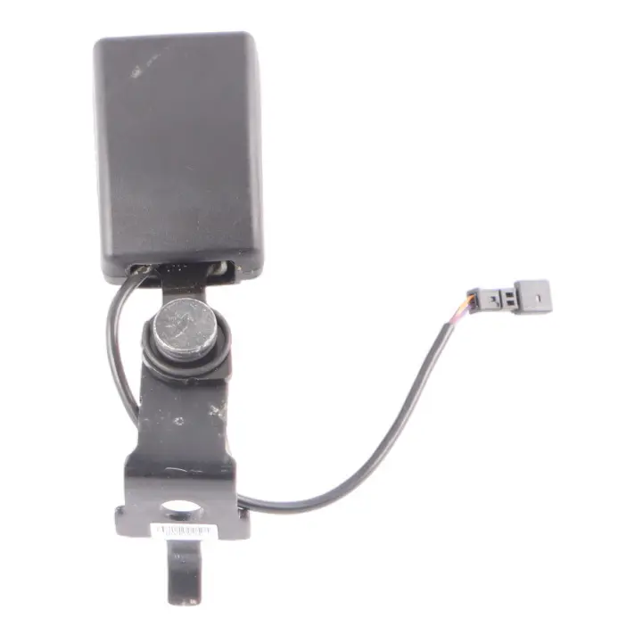 BMW X6 F16 X6M F86 Seat Belt Buckle Latch Catch Rear Left N/S Black - SKU 7395095 - Part number 7395095