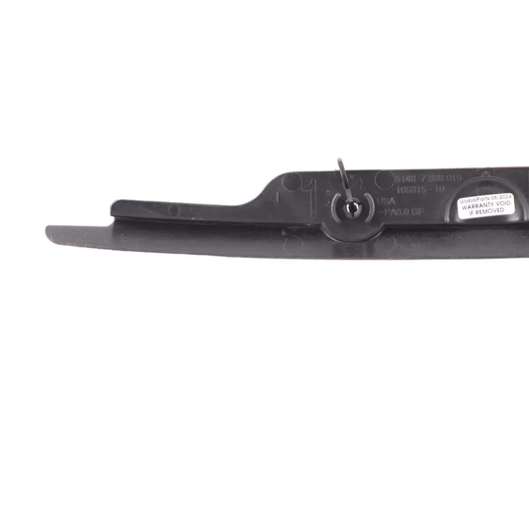 Sound Insulation Bulkhead Hold Down to BMW X3 G01 F97 X4 G02 F98 with Part number 7398015 BMW X3 G01 F97 X4 G02 F98 Sound Insulation Bulkhead Hold Down - SKU 7398015 - Part number 7398015