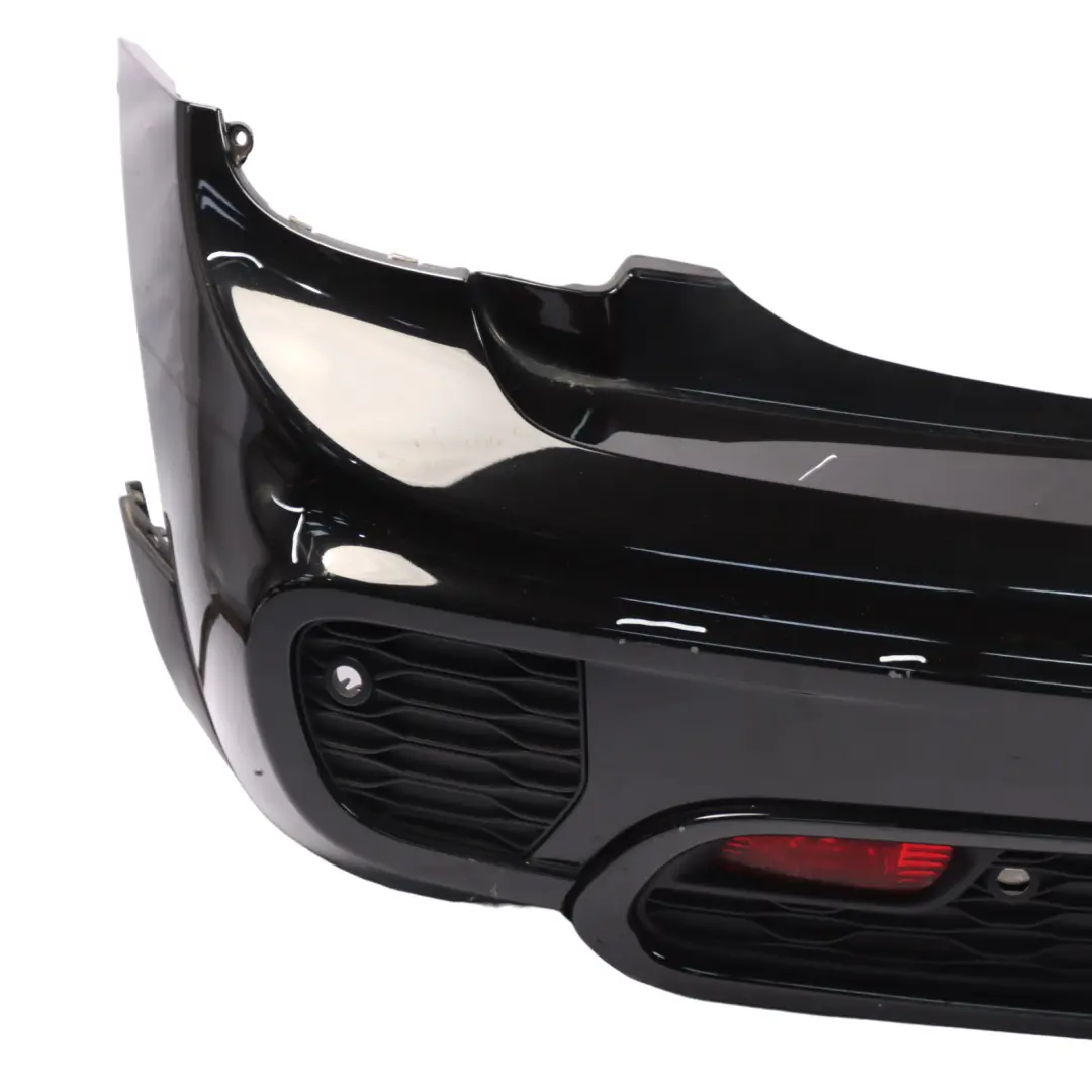 Rear Bumper Mini F55 JCW Cooper S Complete Trim Panel Cover Midnight Black A94 - SKU 7398777-MNB - Part number 7398777