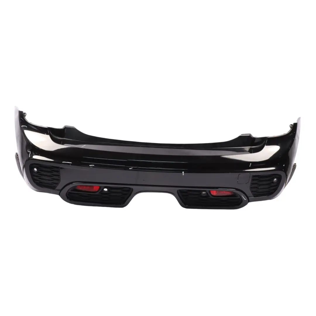 Rear Bumper Mini F55 JCW Cooper S Complete Trim Panel Cover Midnight Black A94 - SKU 7398777-MNB - Part number 7398777