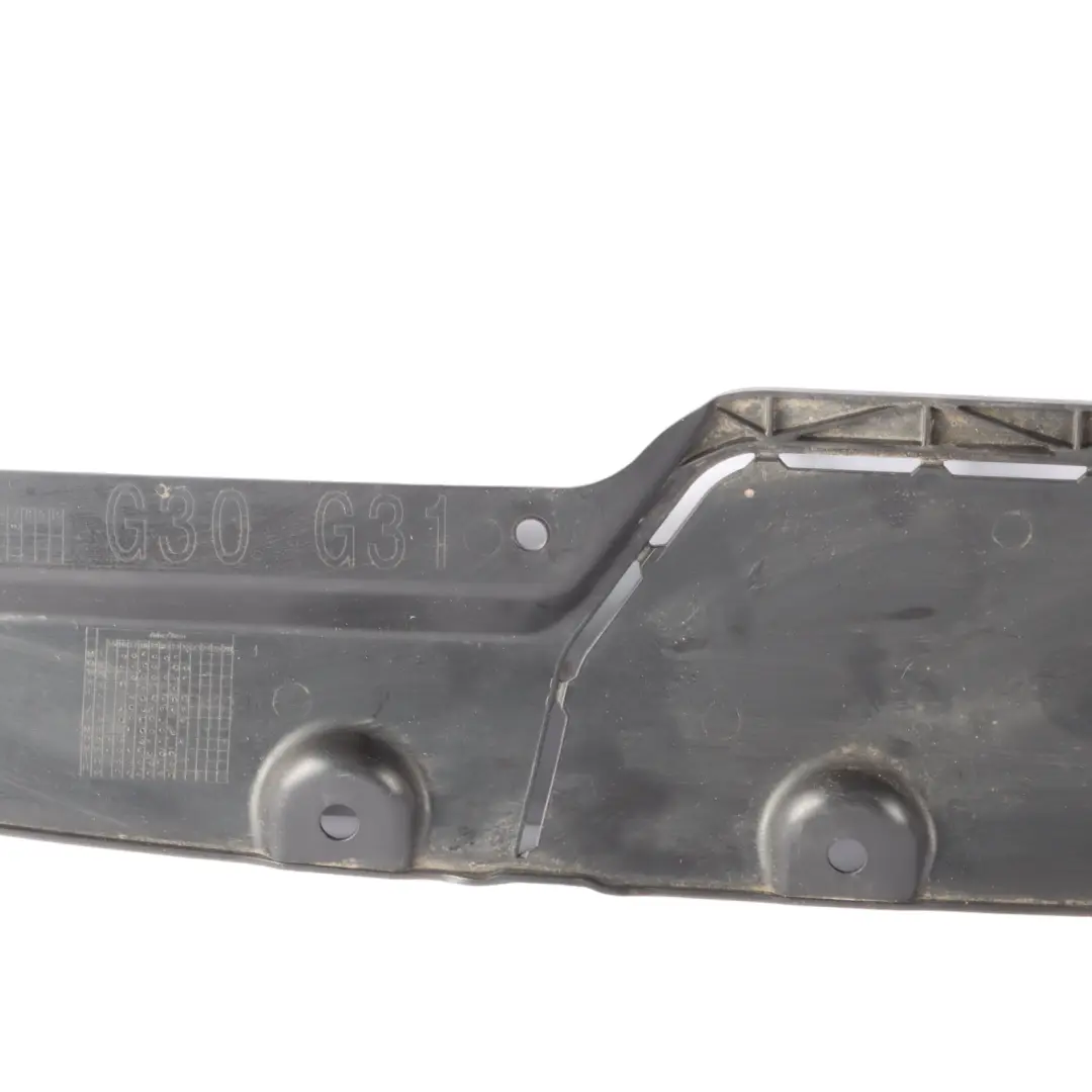 Underbody Cover Support Trim Panel to BMW G30 with Part number 7399329 BMW G30 Underbody Cover Support Trim Panel - SKU 7399329 - Part number 7399329