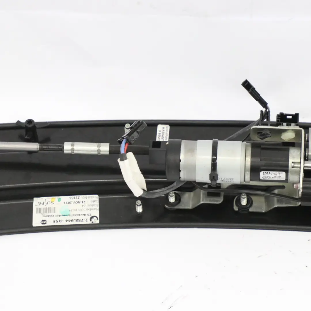 Heckspoiler Elektrisch Aktiv Spoiler Aktuator Motor Mechanismus für Mini Coupe R58 mit Teilenummer 7400288 Mini Coupe R58 Heckspoiler Elektrisch Aktiv Spoiler Aktuator Motor Mechanismus - SKU 7400288-2 - Teilenummer 7400288
