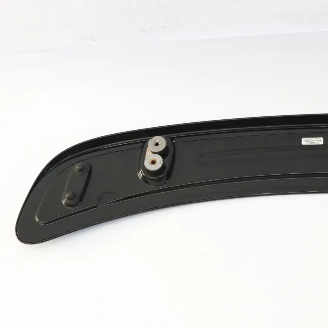 Mini R58 Coupe Rear Trunk Lid Spoiler Active Midnight Black - A94 - SKU 7400288-MNB - Part number 7400288