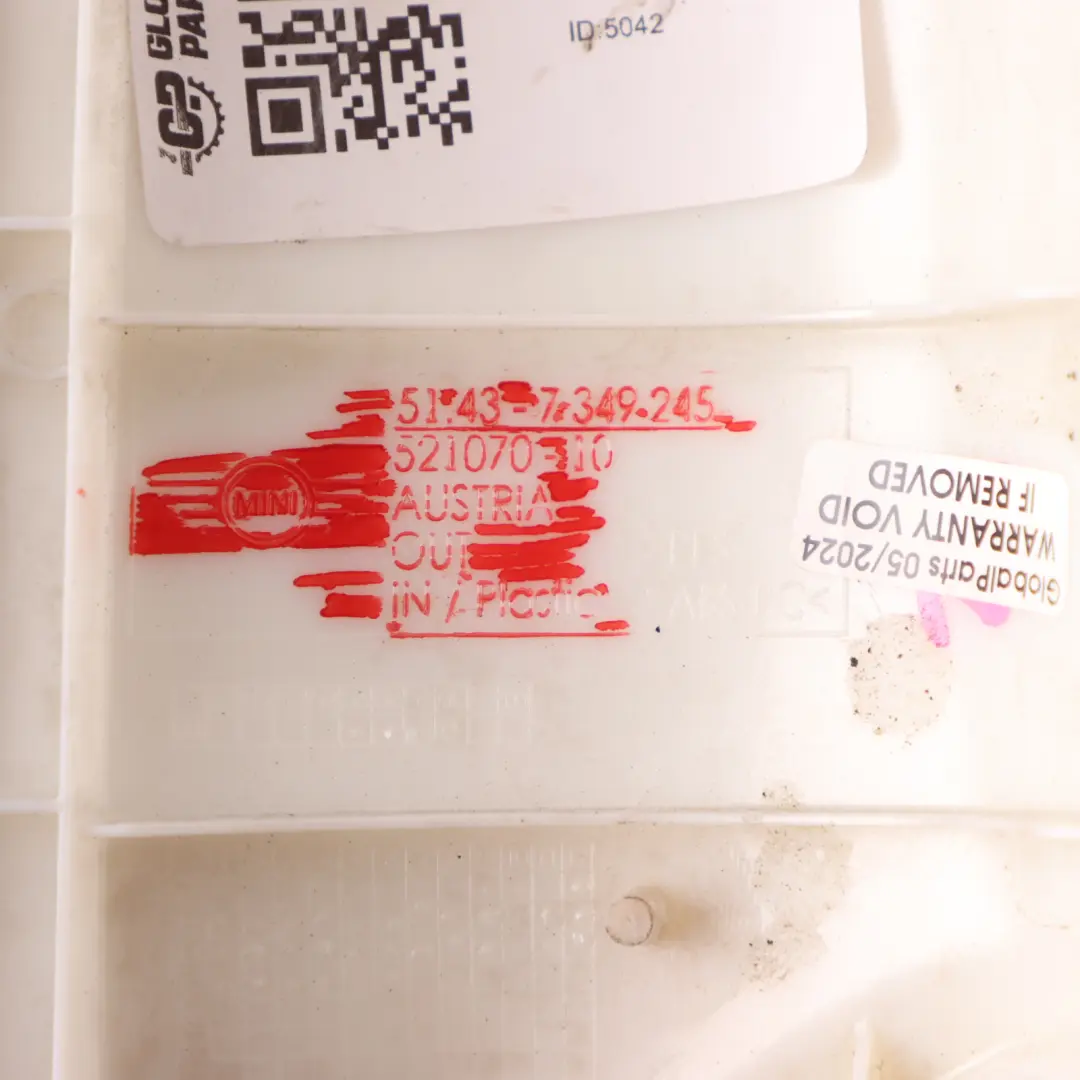 A-Pillar Column Cover Trim Panel Left N/S Grey to Mini Clubman F54 with Part number 7402895 Mini Clubman F54 A-Pillar Column Cover Trim Panel Left N/S Grey - SKU 7402895 - Part number 7402895