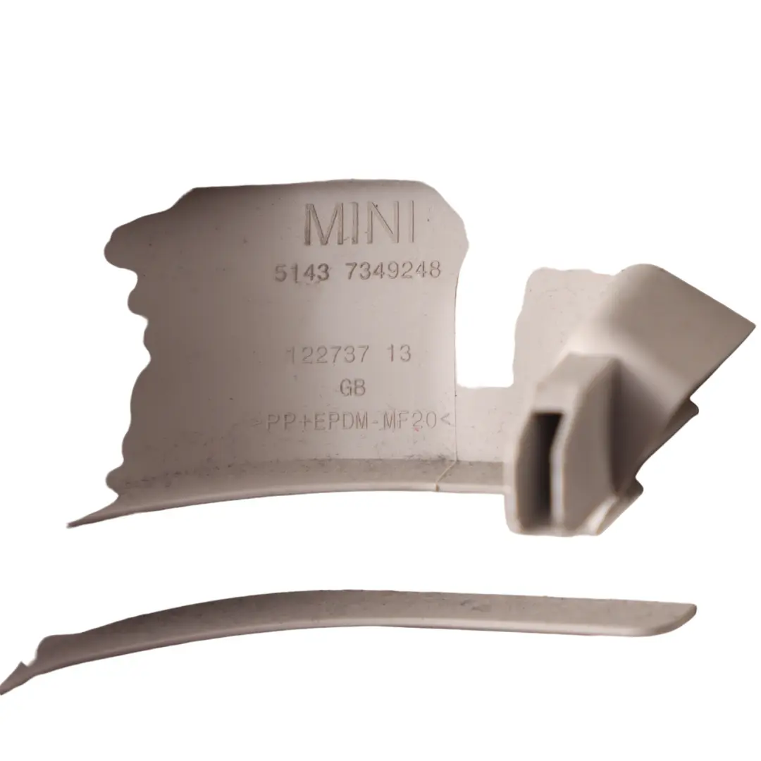  B-Pillar Cover Mini Clubman F54 Column Right O/S Trim Panel Grey - SKU 7402898 - Part number 7402898