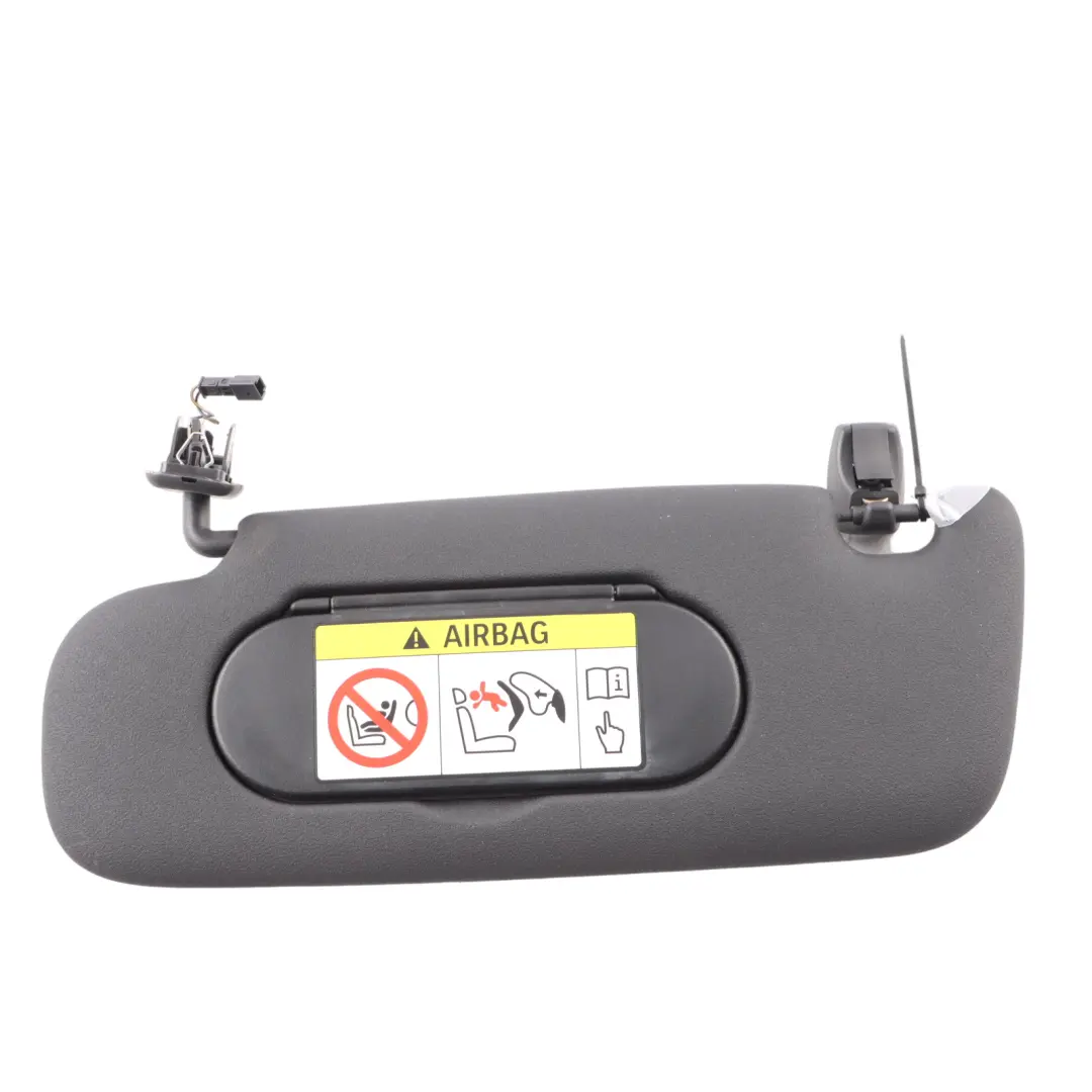 Mini F54 Sun Visor Left N/S Sunvisor Mirror Panel Black - SKU 7402933 - Part number 7402933