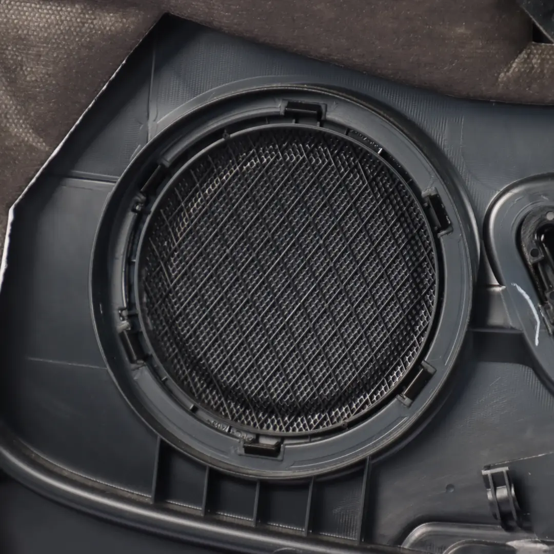 Door Card Front Left N/S Door Lining Panel Cover Sensatec Black to BMW F45 F46 with Part number 7404803 BMW F45 F46 Door Card Front Left N/S Door Lining Panel Cover Sensatec Black - SKU 7404803 - Part number 7404803