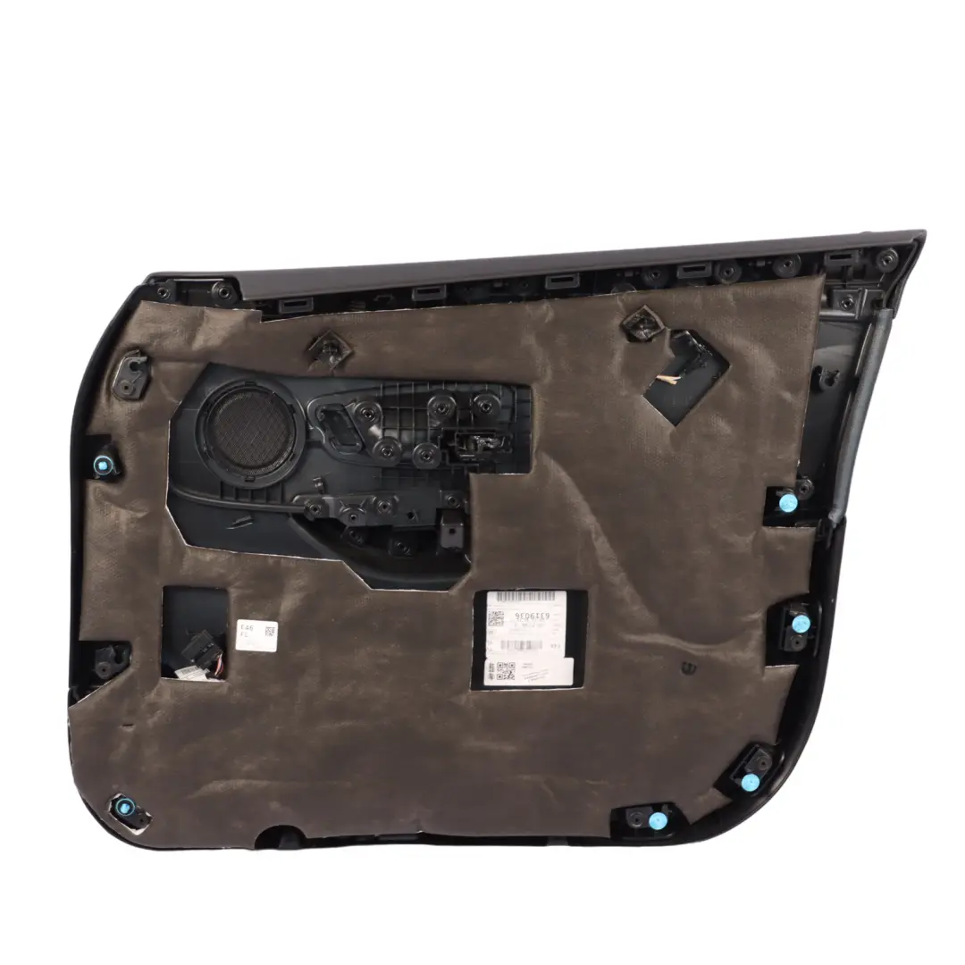 Door Card Front Left N/S Door Lining Panel Cover Sensatec Black to BMW F45 F46 with Part number 7404803 BMW F45 F46 Door Card Front Left N/S Door Lining Panel Cover Sensatec Black - SKU 7404803 - Part number 7404803