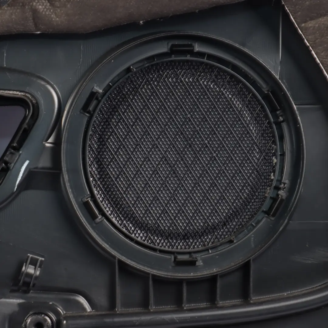 Door Card Front Right O/S Door Lining Panel Cover Sensatec Black to BMW F45 F46 with Part number 7404804 BMW F45 F46 Door Card Front Right O/S Door Lining Panel Cover Sensatec Black - SKU 7404804 - Part number 7404804