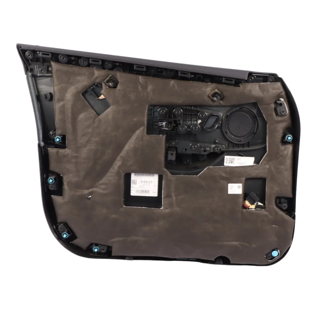 Door Card Front Right O/S Door Lining Panel Cover Sensatec Black to BMW F45 F46 with Part number 7404804 BMW F45 F46 Door Card Front Right O/S Door Lining Panel Cover Sensatec Black - SKU 7404804 - Part number 7404804