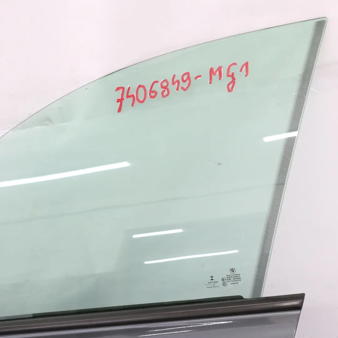 Front Left Door N/S Mineralgrau Grey Metallic - B39 to BMW F34 GT with Part number 7406849 BMW F34 GT Front Left Door N/S Mineralgrau Grey Metallic - B39 - SKU 7406849-MG1 - Part number 7406849