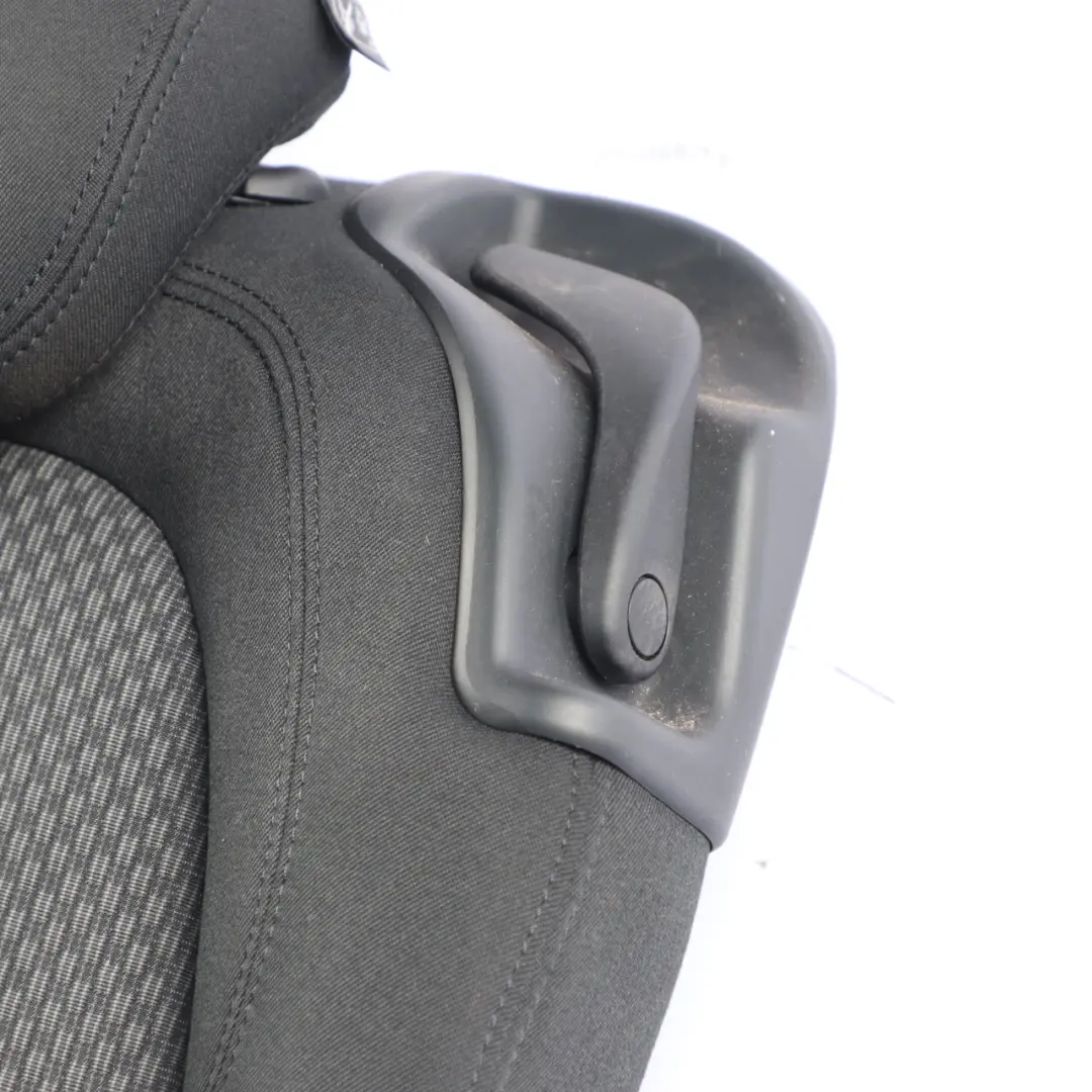 Left Seat Bench Fabric Cloth Grid Anthracite Interior to BMW F46 Rear with Part number 7406921 BMW F46 Rear Left Seat Bench Fabric Cloth Grid Anthracite Interior - SKU 7406921 - Part number 7406921