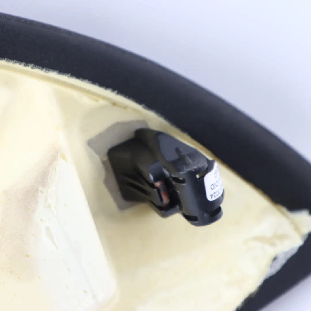 Finisher Left N/S Bench Side Lateral Cloth Carbon Black to Mini F54 Rear Seat with Part number 7407479 Mini F54 Rear Seat Finisher Left N/S Bench Side Lateral Cloth Carbon Black - SKU 7407479 - Part number 7407479