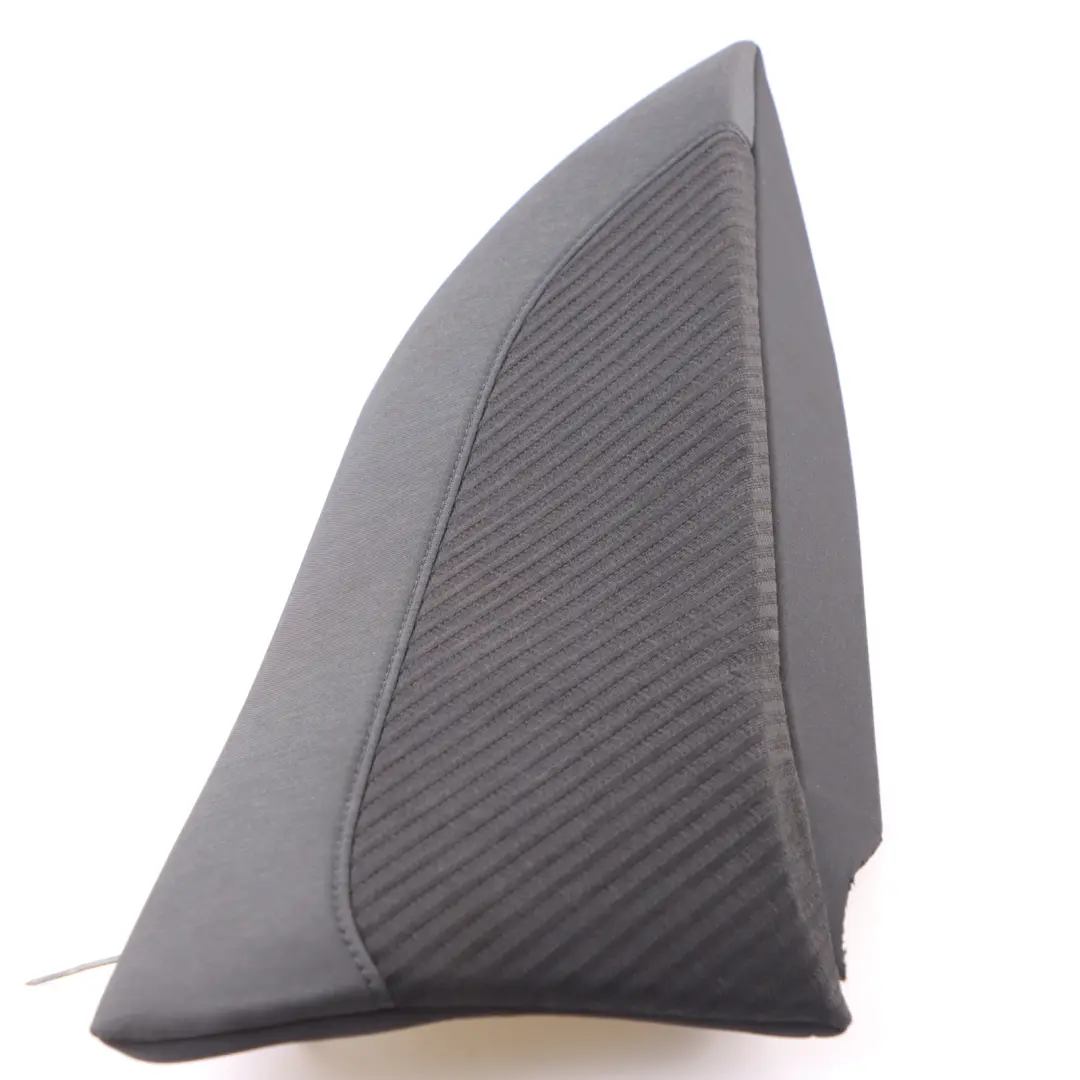 Finisher Right O/S Bench Side Lateral Cloth Carbon Black to Mini F54 Rear Seat with Part number 7407480 Mini F54 Rear Seat Finisher Right O/S Bench Side Lateral Cloth Carbon Black - SKU 7407480 - Part number 7407480