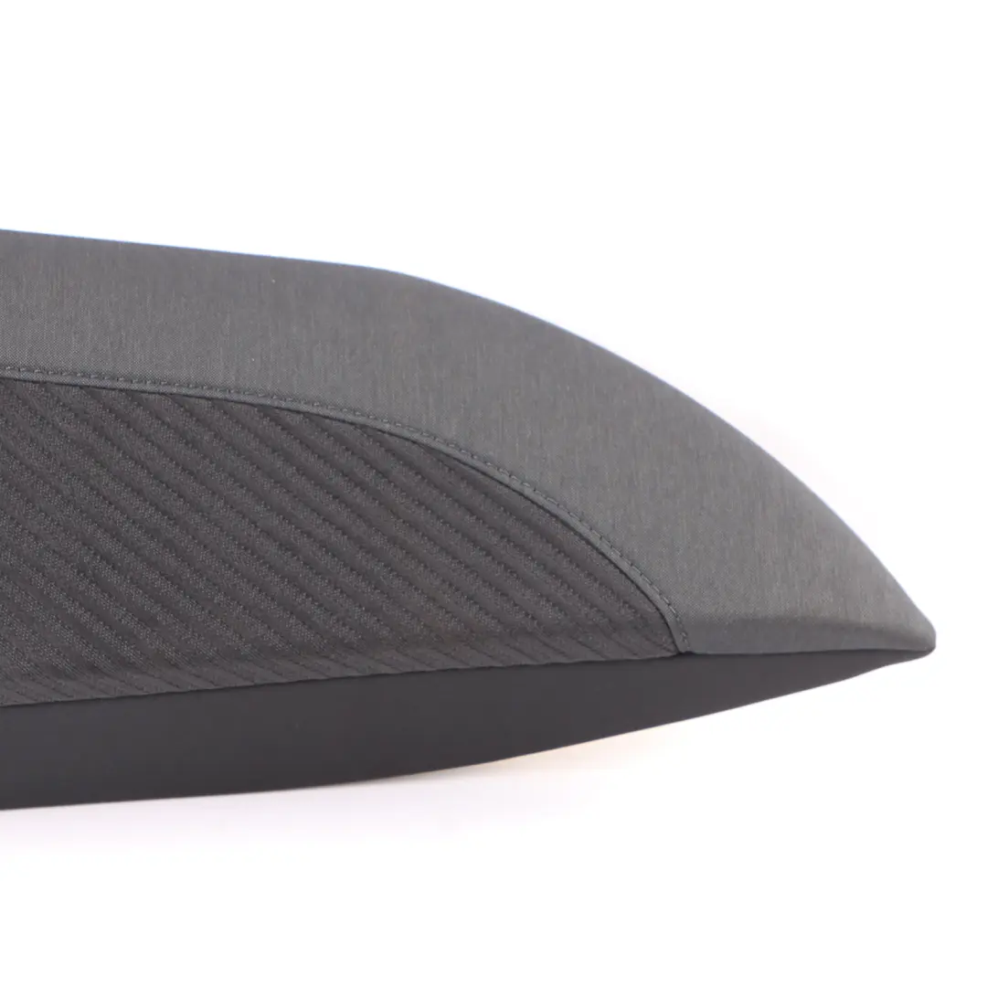 Finisher Right O/S Bench Side Lateral Cloth Carbon Black to Mini F54 Rear Seat with Part number 7407480 Mini F54 Rear Seat Finisher Right O/S Bench Side Lateral Cloth Carbon Black - SKU 7407480 - Part number 7407480