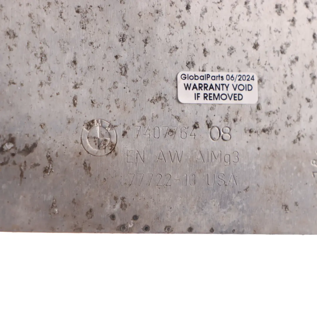 Heat Insulation BMW X3 G01 X4 G02 Rear Silencer Shield Protection to with Part number 7407764 Heat Insulation BMW X3 G01 X4 G02 Rear Silencer Shield Protection - SKU 7407764 - Part number 7407764