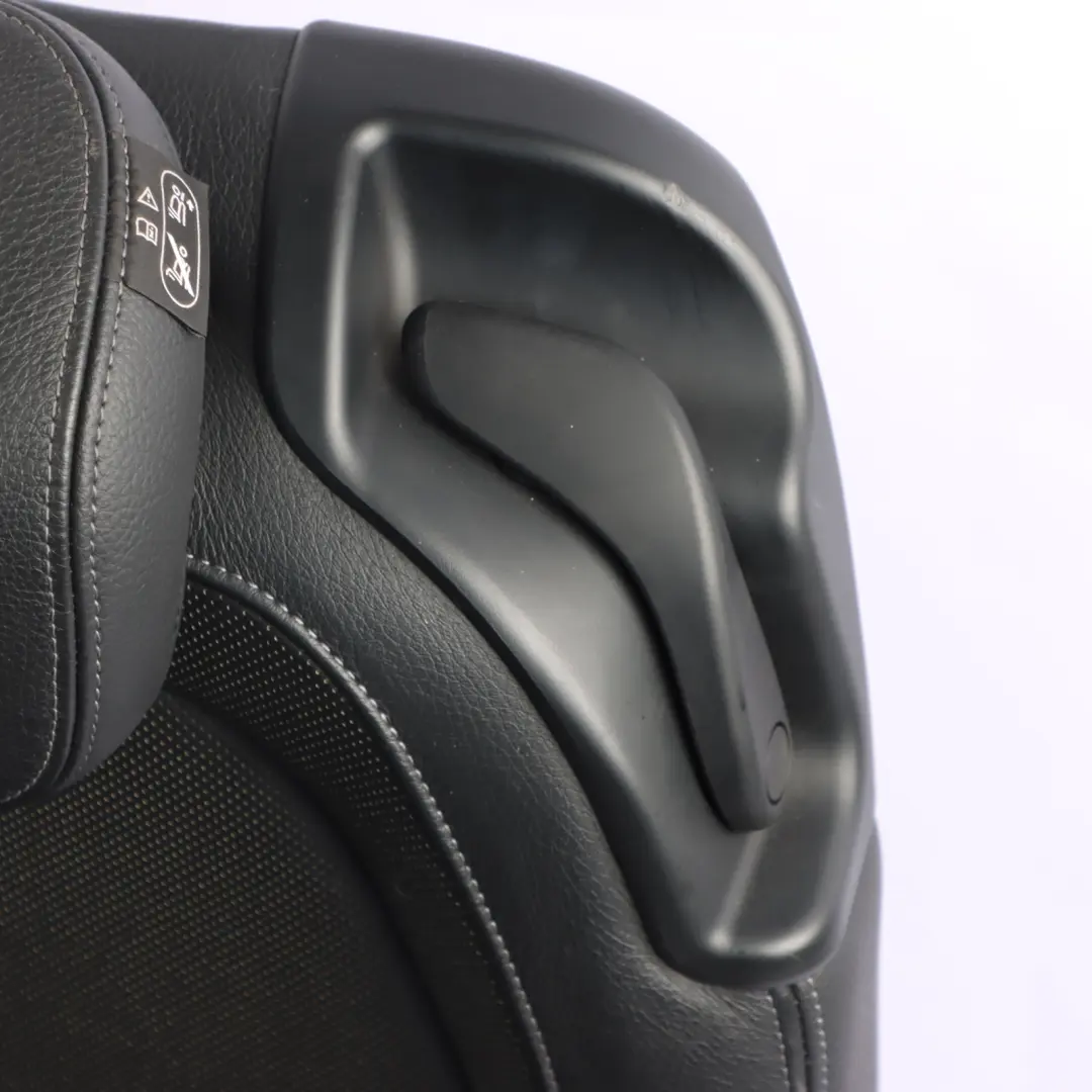 BMW F46 Coprisedile Posteriore Schienale Sinistro Pelle Dakota Nero Ventilato - SKU 7407855 - Numero di parte 7407855