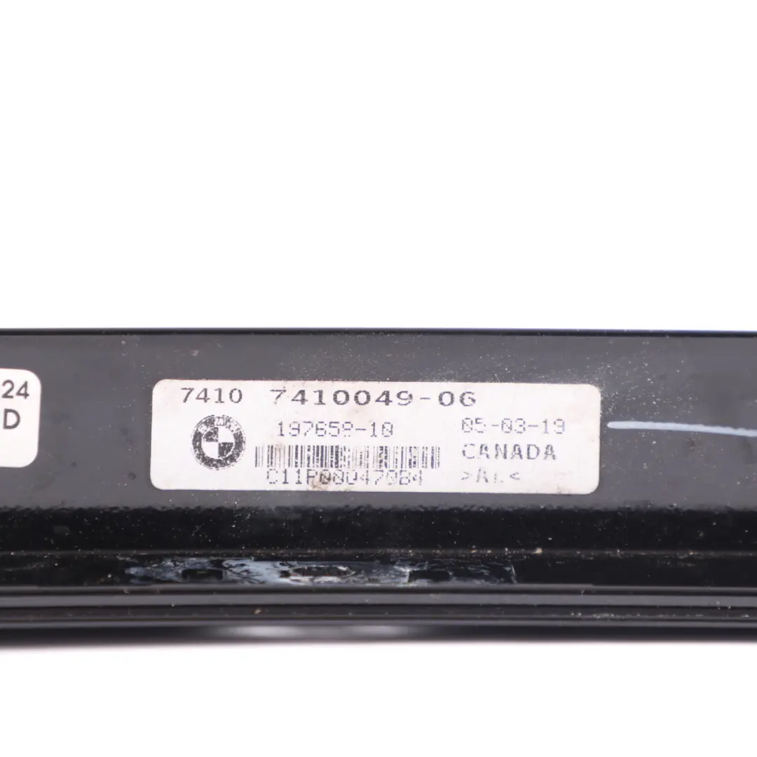  Guía de ventana BMW X3 G01 Columna C Tapa Puerta Trasera Izquierda Negro - SKU 7410049 - Número de pieza 7410049