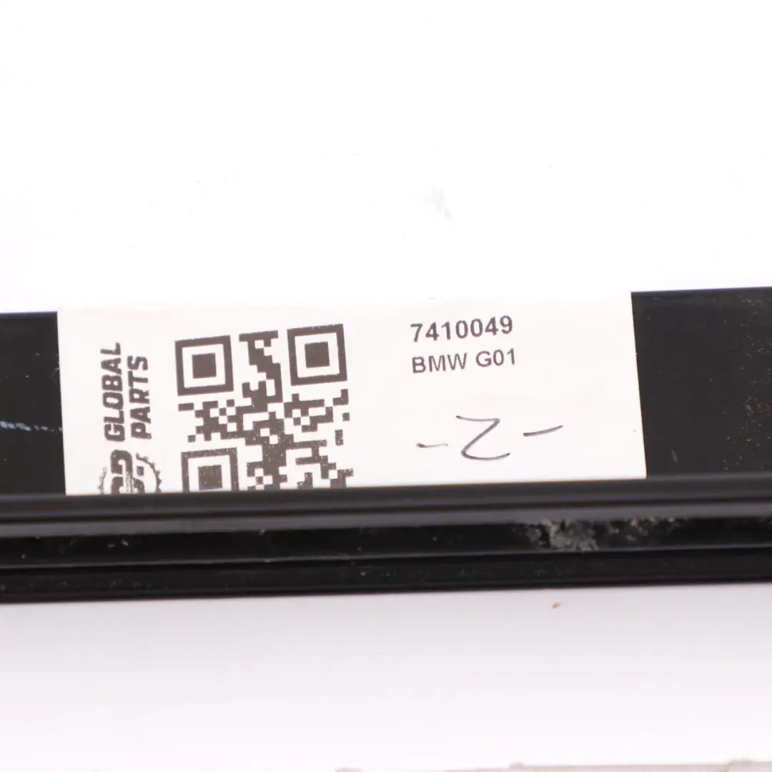 Fensterführung BMW X3 G01 Säule C Abdeckung Tür hinten links Gloss Black für mit Teilenummer 7410049 Fensterführung BMW X3 G01 Säule C Abdeckung Tür hinten links Gloss Black - SKU 7410049 - Teilenummer 7410049