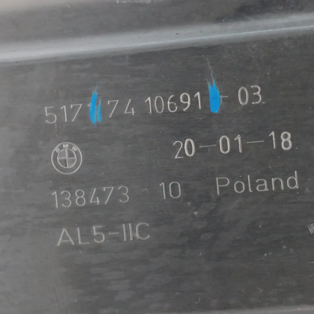 BMW i3 I01 Kofferraumklappe Servicekappe Abdeckung Deckelverkleidung - SKU 7410691-1 - Teilenummer 7410691