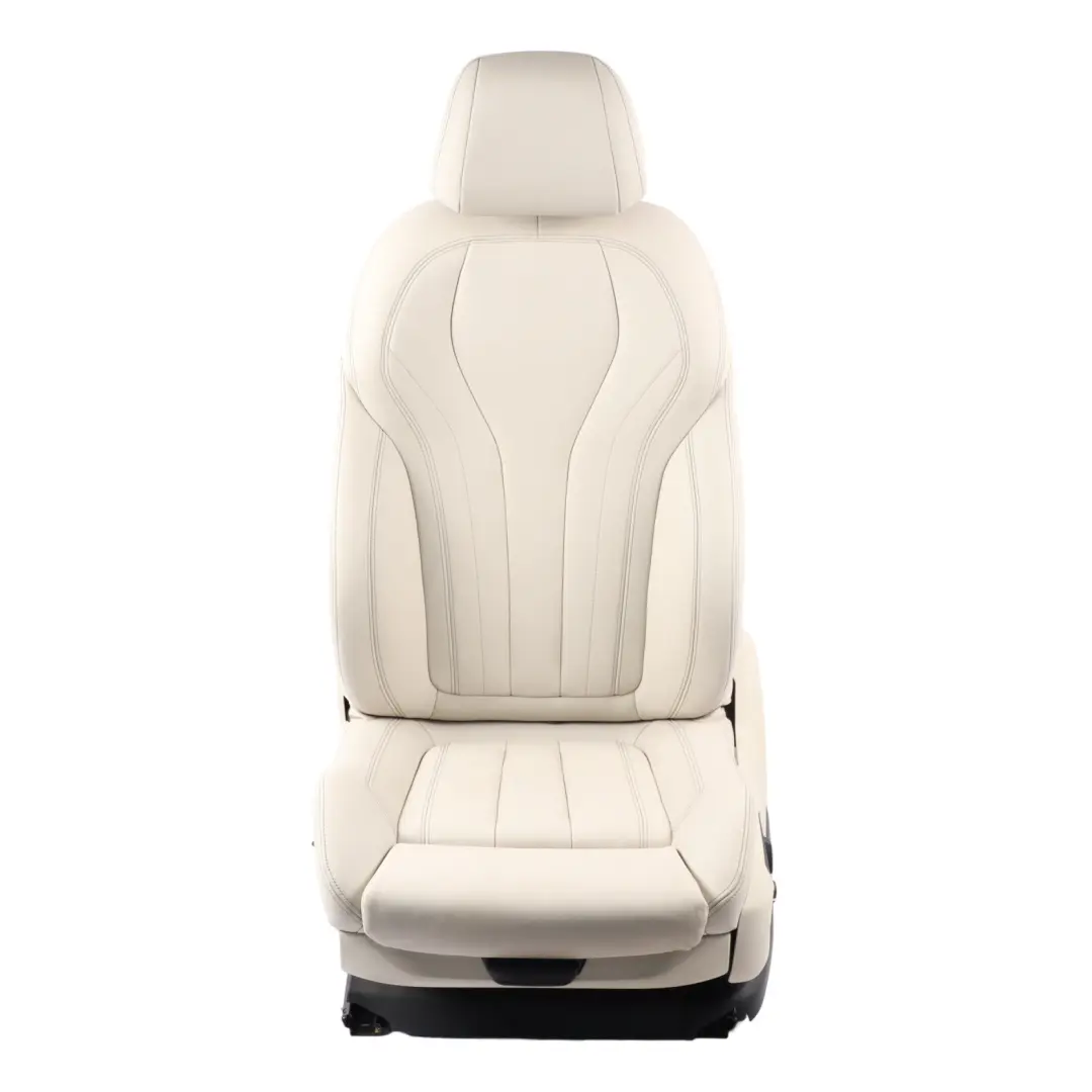 BMW F15 F16 Front Left N/S M Sport Seat Heated Leather Elfenbeinweiss Memory - SKU rhd-7411449-1 - Part number 7411449
