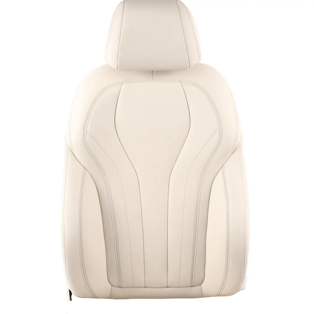 Front Left N/S M Sport Seat Heated Leather Elfenbeinweiss Memory to BMW F15 F16 with Part number 7411449 BMW F15 F16 Front Left N/S M Sport Seat Heated Leather Elfenbeinweiss Memory - SKU rhd-7411449-1 - Part number 7411449
