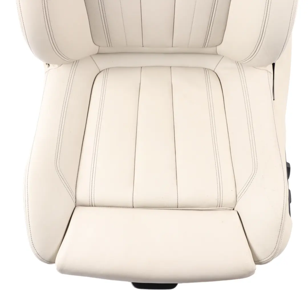 Front Left N/S M Sport Seat Heated Leather Elfenbeinweiss Memory to BMW F15 F16 with Part number 7411449 BMW F15 F16 Front Left N/S M Sport Seat Heated Leather Elfenbeinweiss Memory - SKU rhd-7411449-1 - Part number 7411449
