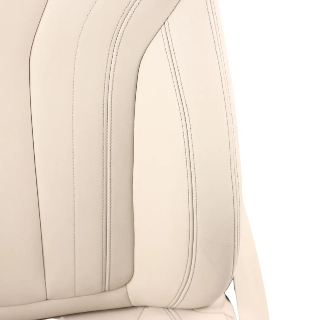 BMW F15 F16 Front Left N/S M Sport Seat Heated Leather Elfenbeinweiss Memory - SKU rhd-7411449-1 - Part number 7411449