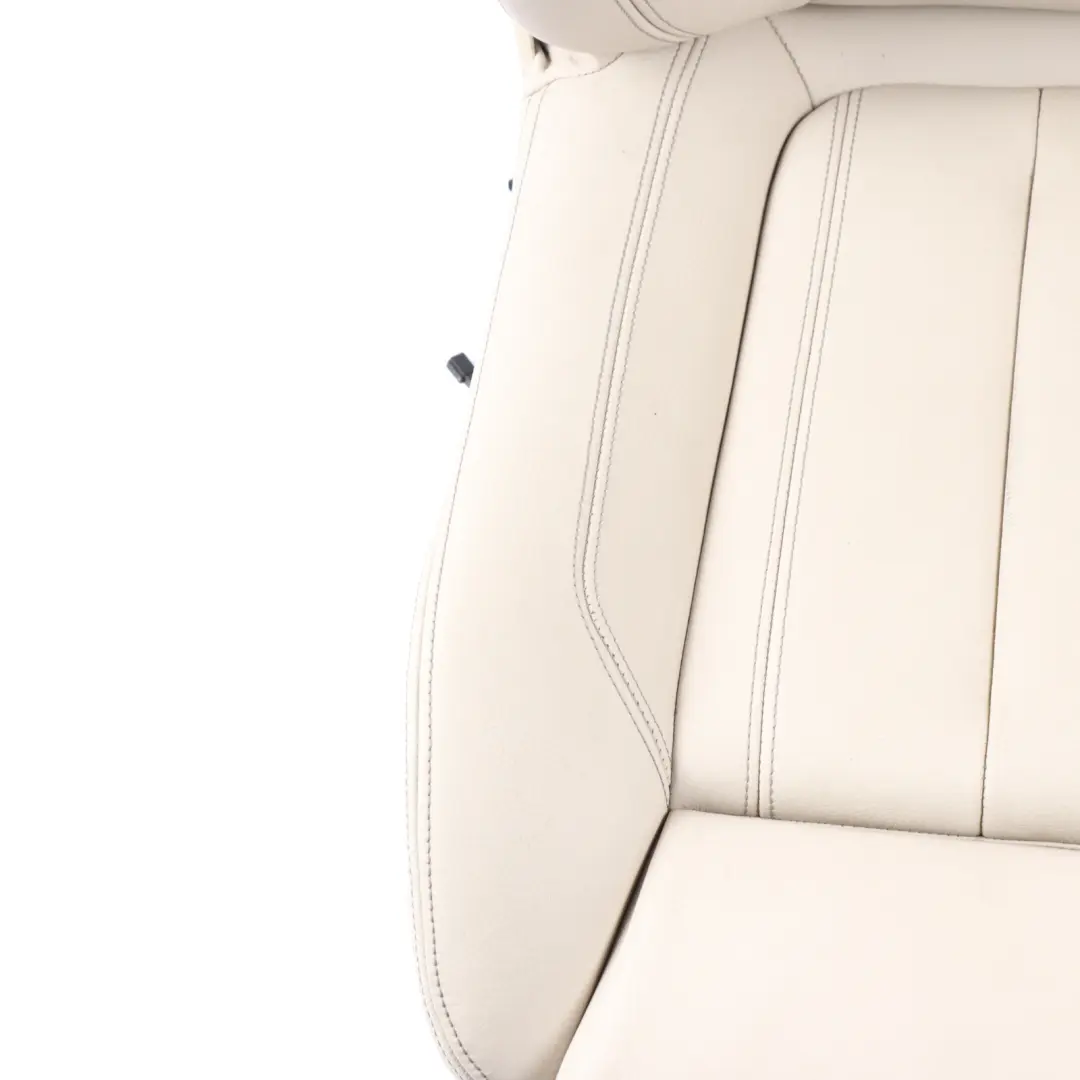 Front Left N/S M Sport Seat Heated Leather Elfenbeinweiss Memory to BMW F15 F16 with Part number 7411449 BMW F15 F16 Front Left N/S M Sport Seat Heated Leather Elfenbeinweiss Memory - SKU rhd-7411449-1 - Part number 7411449
