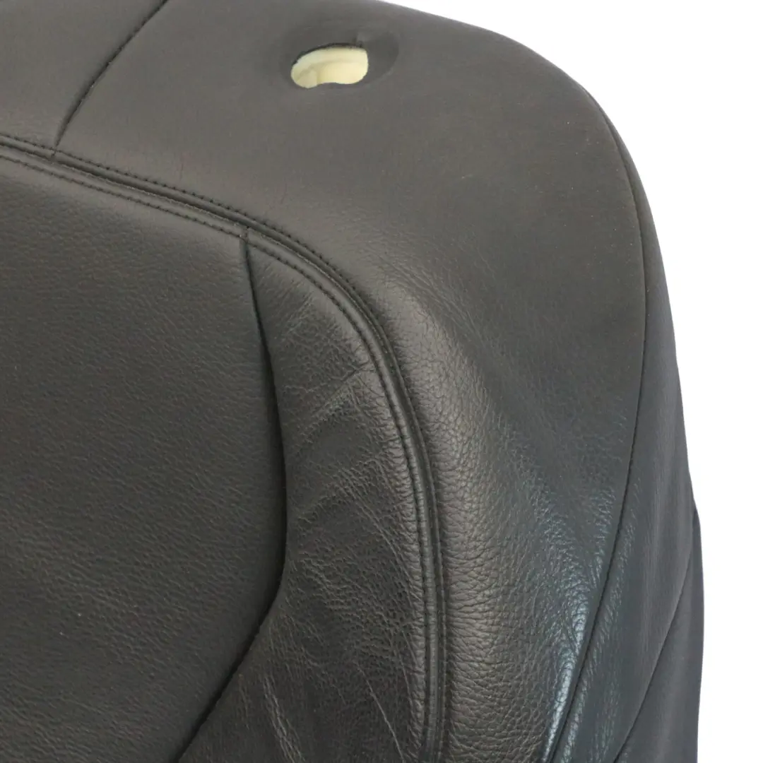BMW X5 F15 X6 F16 Front Seat Right Backrest Cushion Cover Leather Black Heated - SKU 7411454 - Part number 7411454