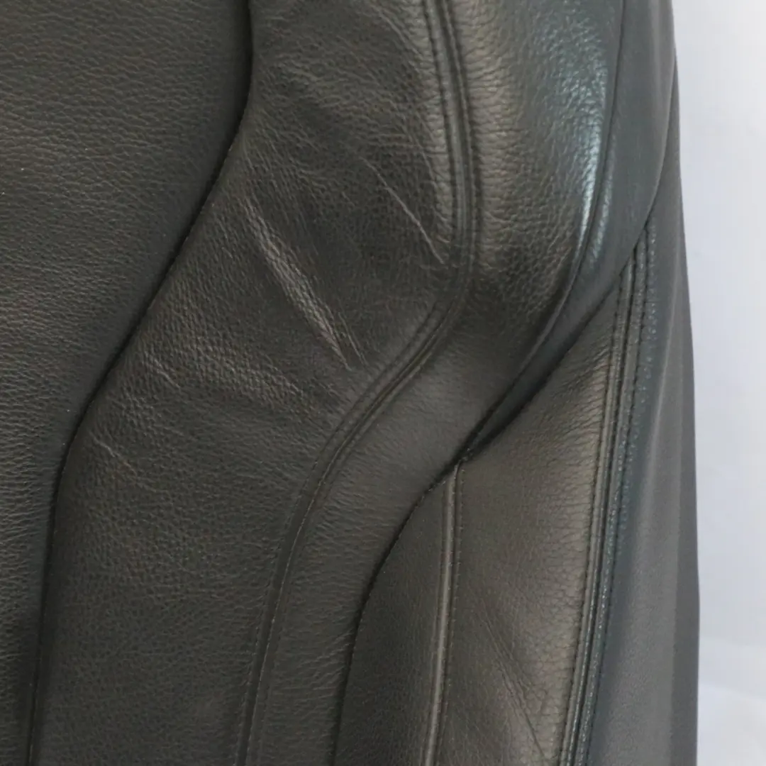 BMW X5 F15 anteriore destro Schienale Cuscino Copertura Pelle Nero Riscaldato - SKU 7411454 - Numero di parte 7411454