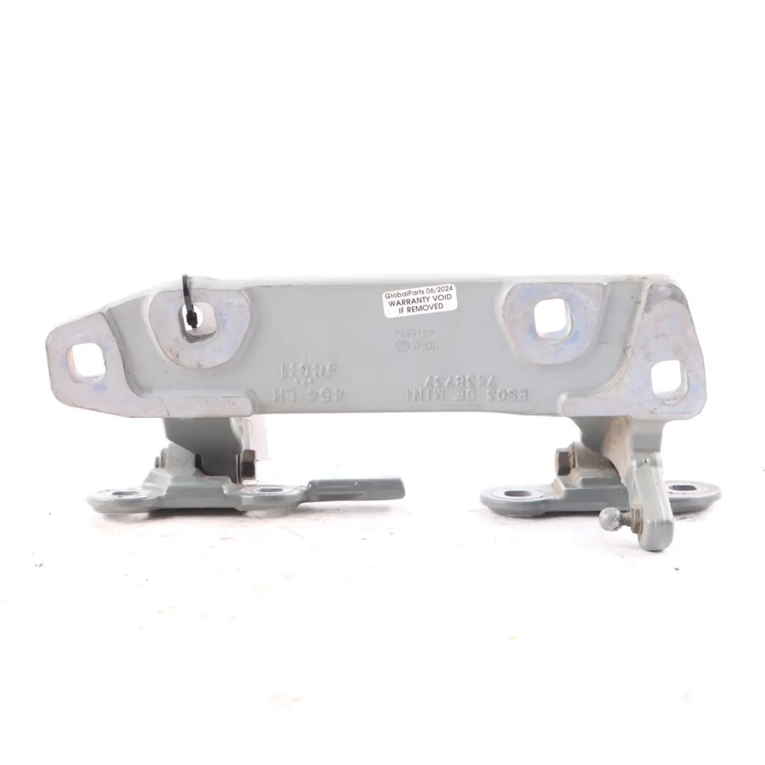 Mini F54 Trunk Hinge Split Boot Doors Rear Left N/S Moonwalk Grey - B71 - SKU 7411611-MGM - Part number 7411611