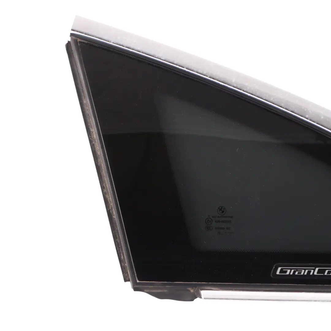 Window Glass Side Fixed Rear Right O/S to BMW F36 LCI with Part number 7412028 BMW F36 LCI Window Glass Side Fixed Rear Right O/S - SKU 7412028 - Part number 7412028